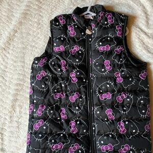 Hello Kitty Black and Purple Kids Vest